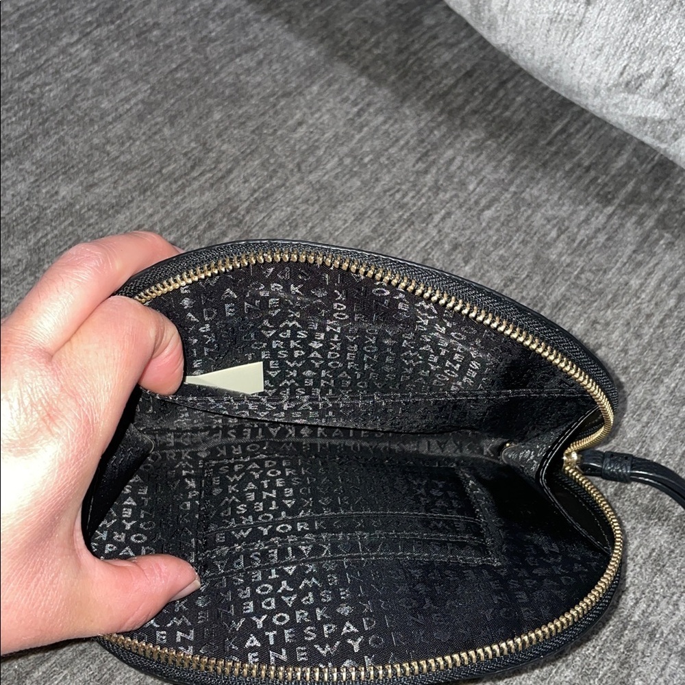 Kate Spade Half-Moon Leather Wristlet - Picture 8 of 11